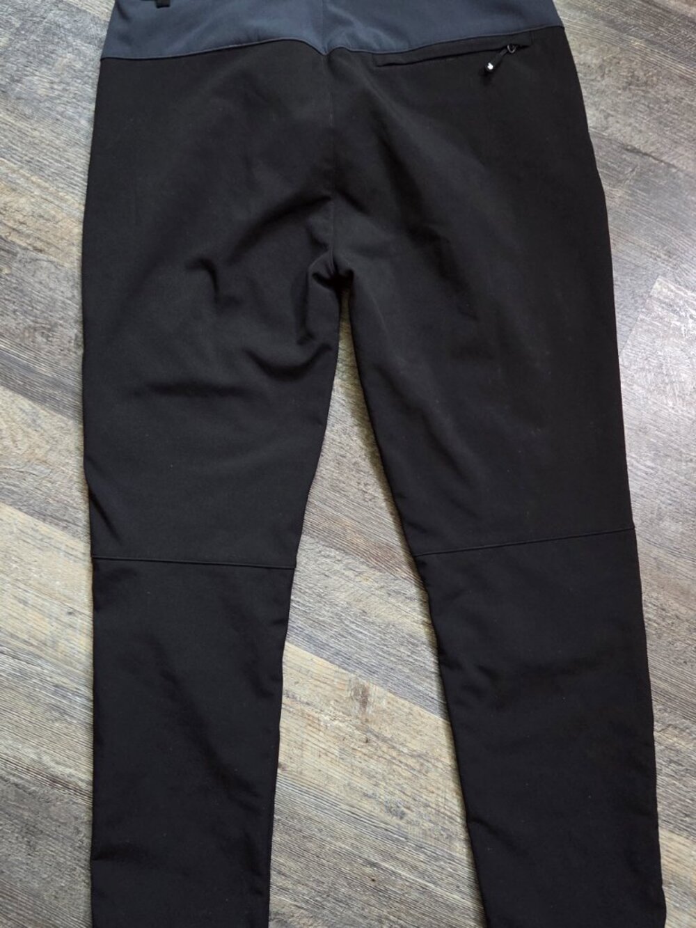 Outdoor Sports Womens Ski Pants Black & Gray Sz Lg Insulated Waterproof Fleece - Picture 4 of 6